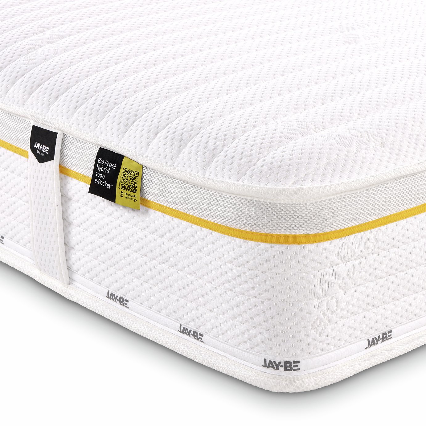 Jay-Be Bio Fresh Hybrid 2000 Pocket Mattress - Kingsize