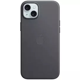 Apple iPhone 15 Plus FineWoven Phone Case With MagSafe Black