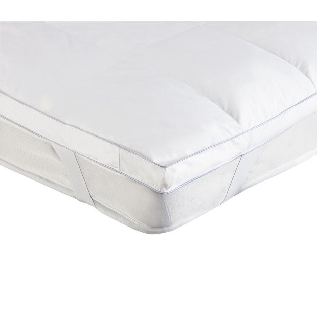 SensorPEDIC 2inch Down Alternative Fiber Cot Bed Topper With 100