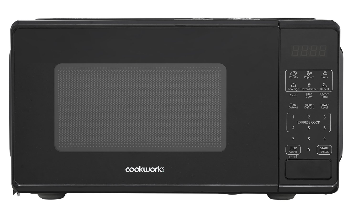 Cookworks 700W Digital Microwave - Black