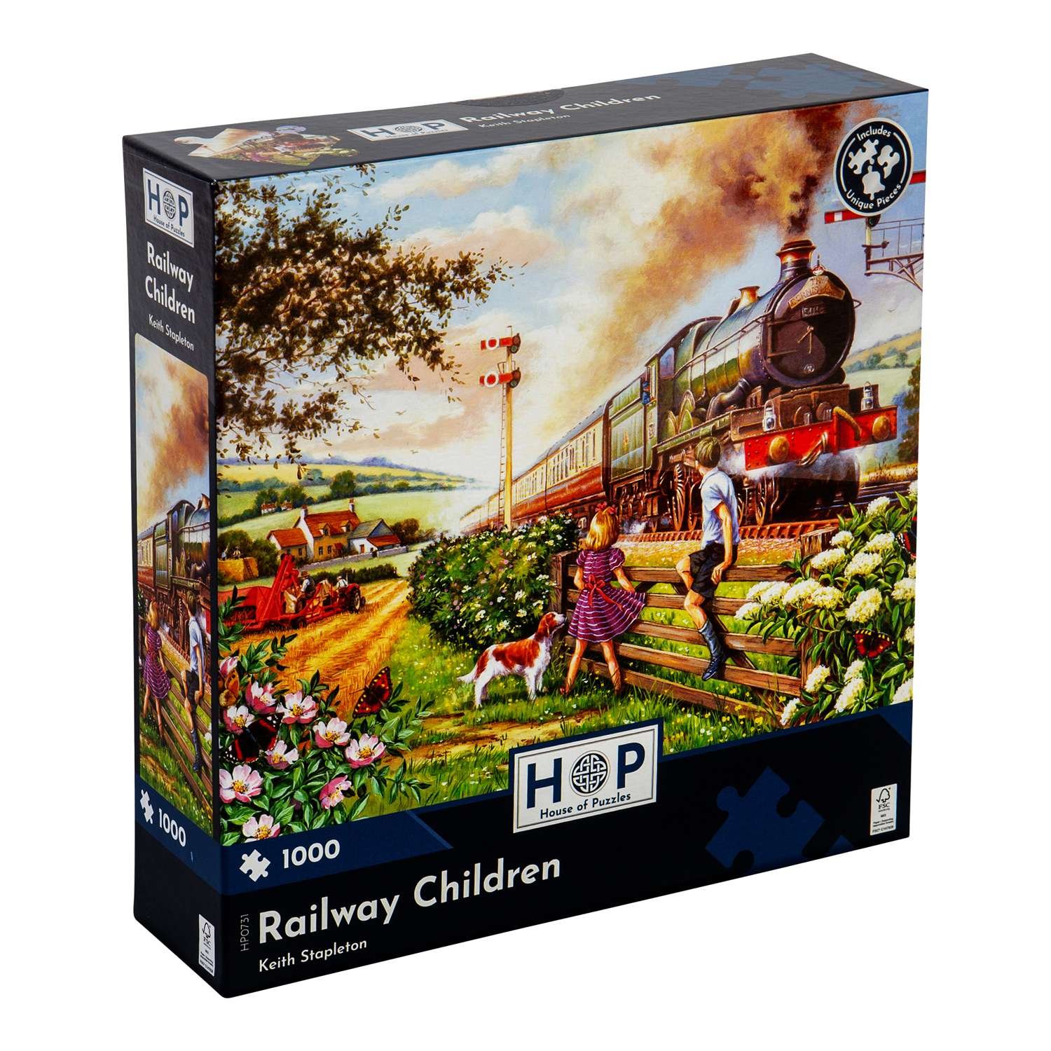 The House of Puzzles Railway Children 1000 Piece Jigsaw Puzzle