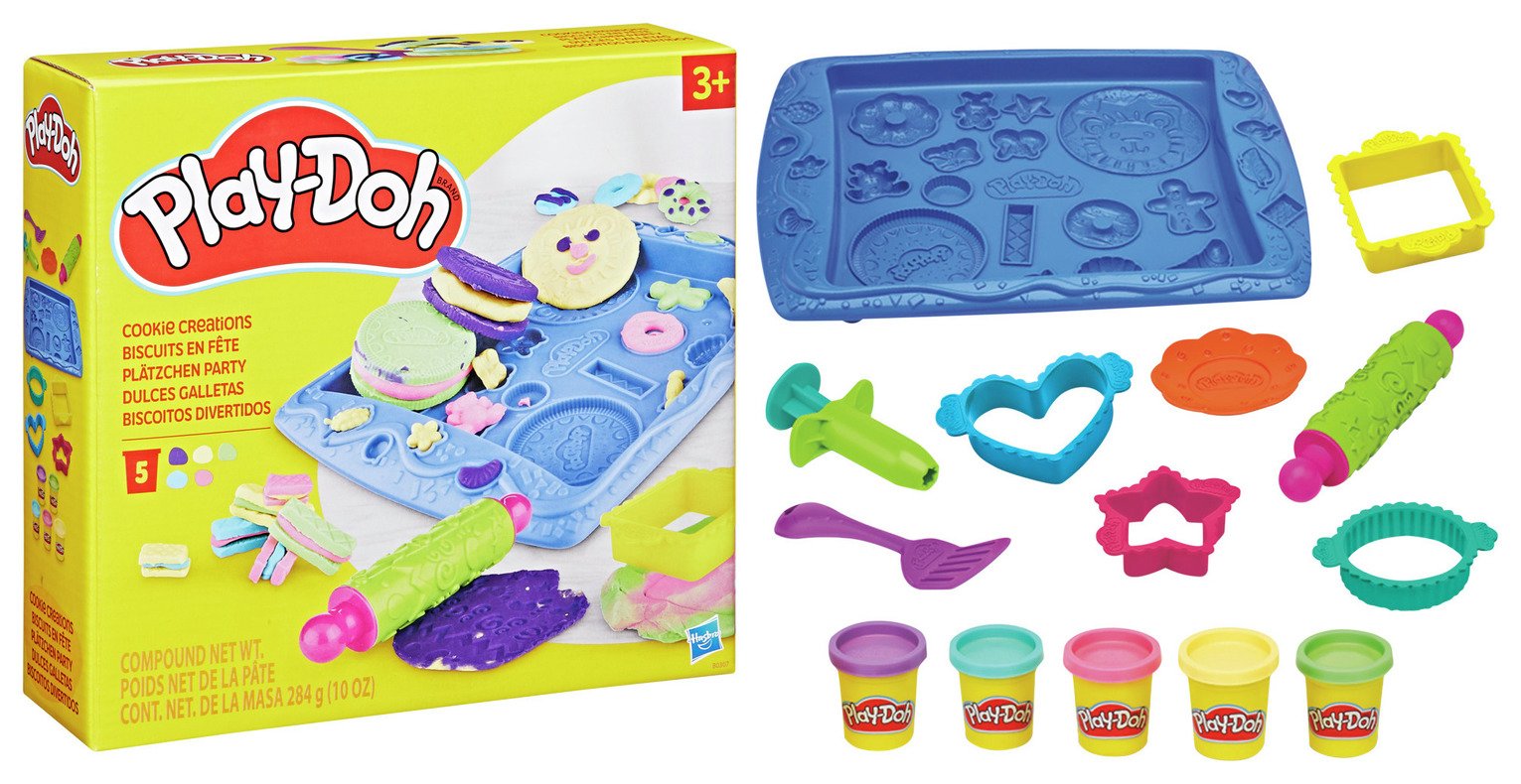 Play-Doh Sweet Shoppe Cookie Creations with 5 Tubs 