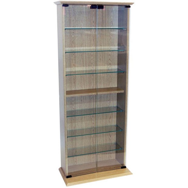 Buy Display Media Cabinet Storage - Oak at Argos.co.uk - Your Online ...