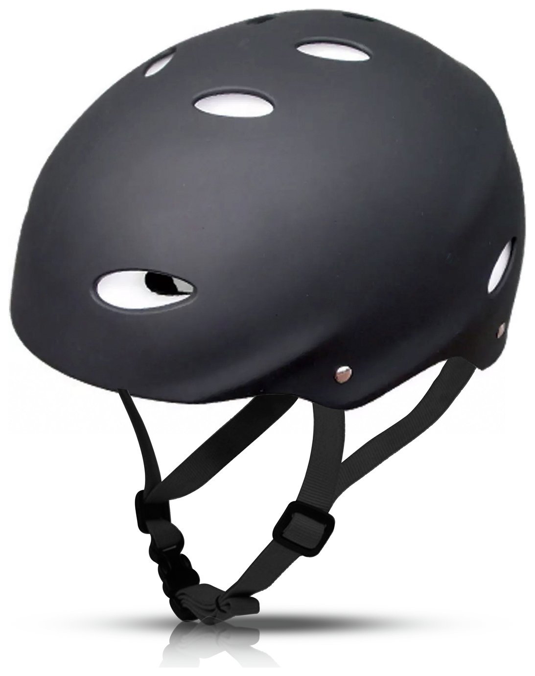 Zinc 54-58cm Kids Bike Helmet - Black