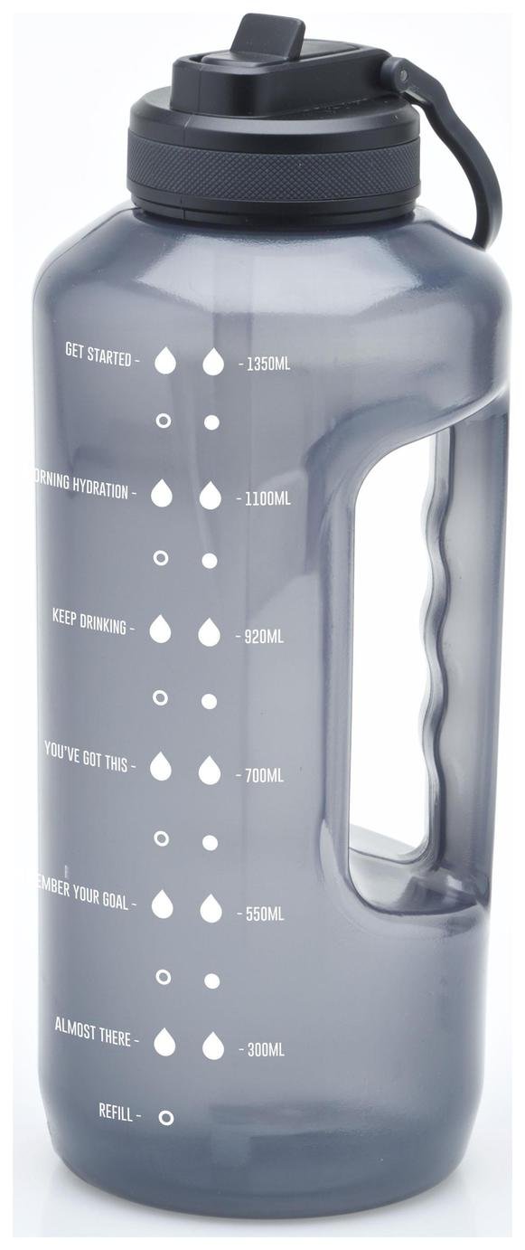 Smash Charcoal Sipper Water Bottle - 1700ml