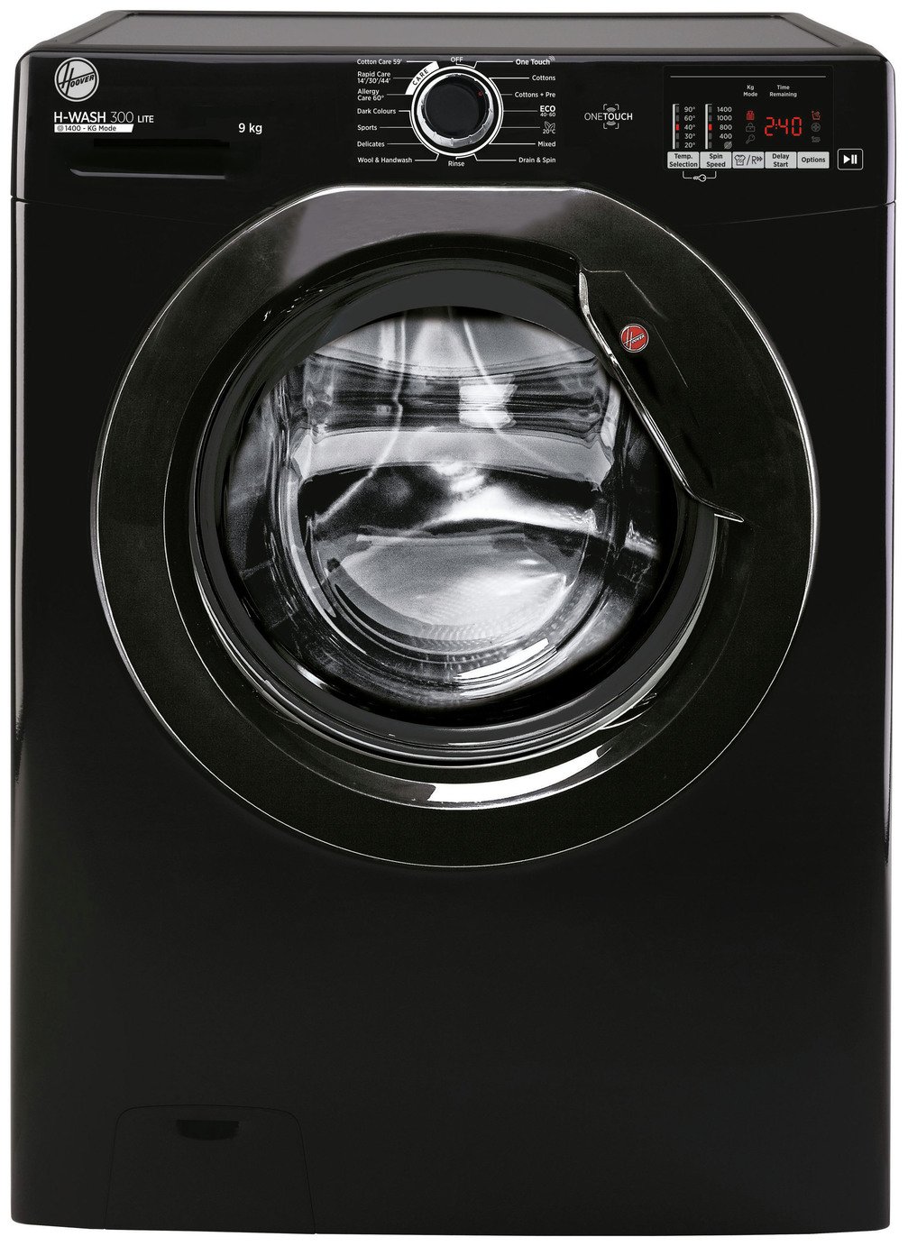 Hoover H3W492DABB4/1-80 9KG 1400 Washing Machine - Black