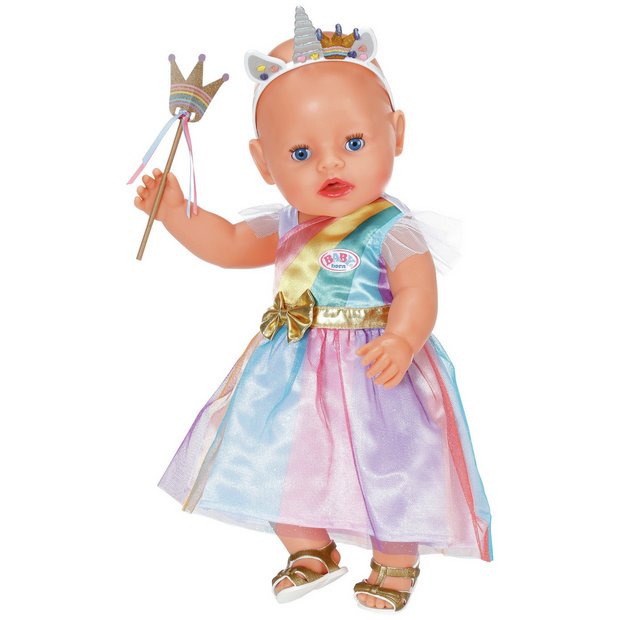 Baby born on sale princess doll