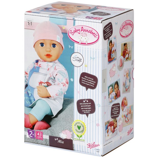 Baby annabell sweet 2024 dreams bed argos