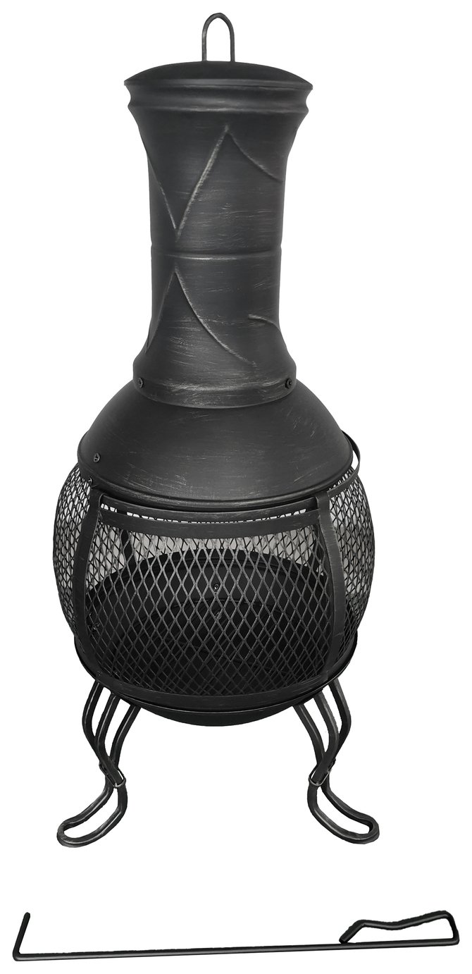 Argos Home Medium Steel Chimenea 