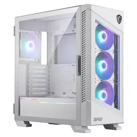 MSI MPG VELOX 100 Series Mid Tower Computer Case - White