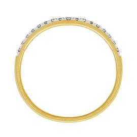 Revere 9ct Gold 0.15ct Diamond Claw Set Eternity Ring