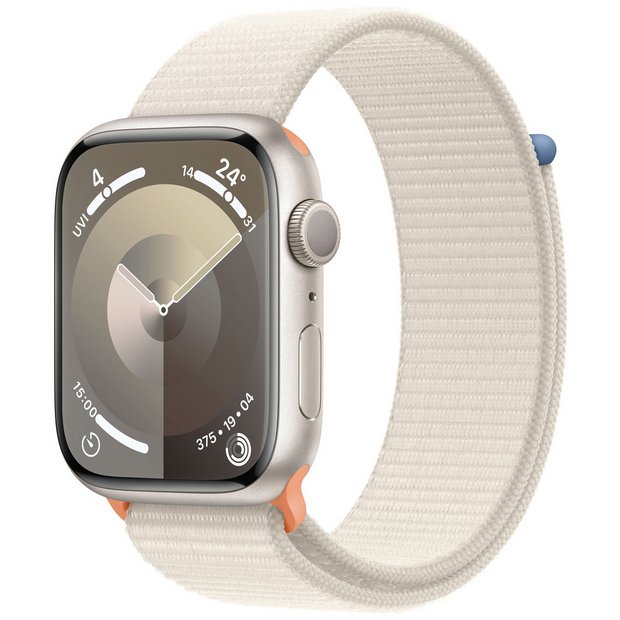 Buy Apple Watch Series 9 45mm Alu Case Starlight Sport Loop