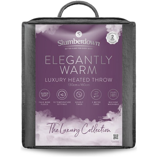 Luxury Electric Heated Super Soft Over Blanket