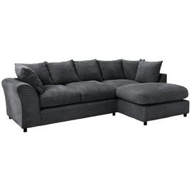 Argos Home Harry Large Right Hand Corner Sofa - Charcoal