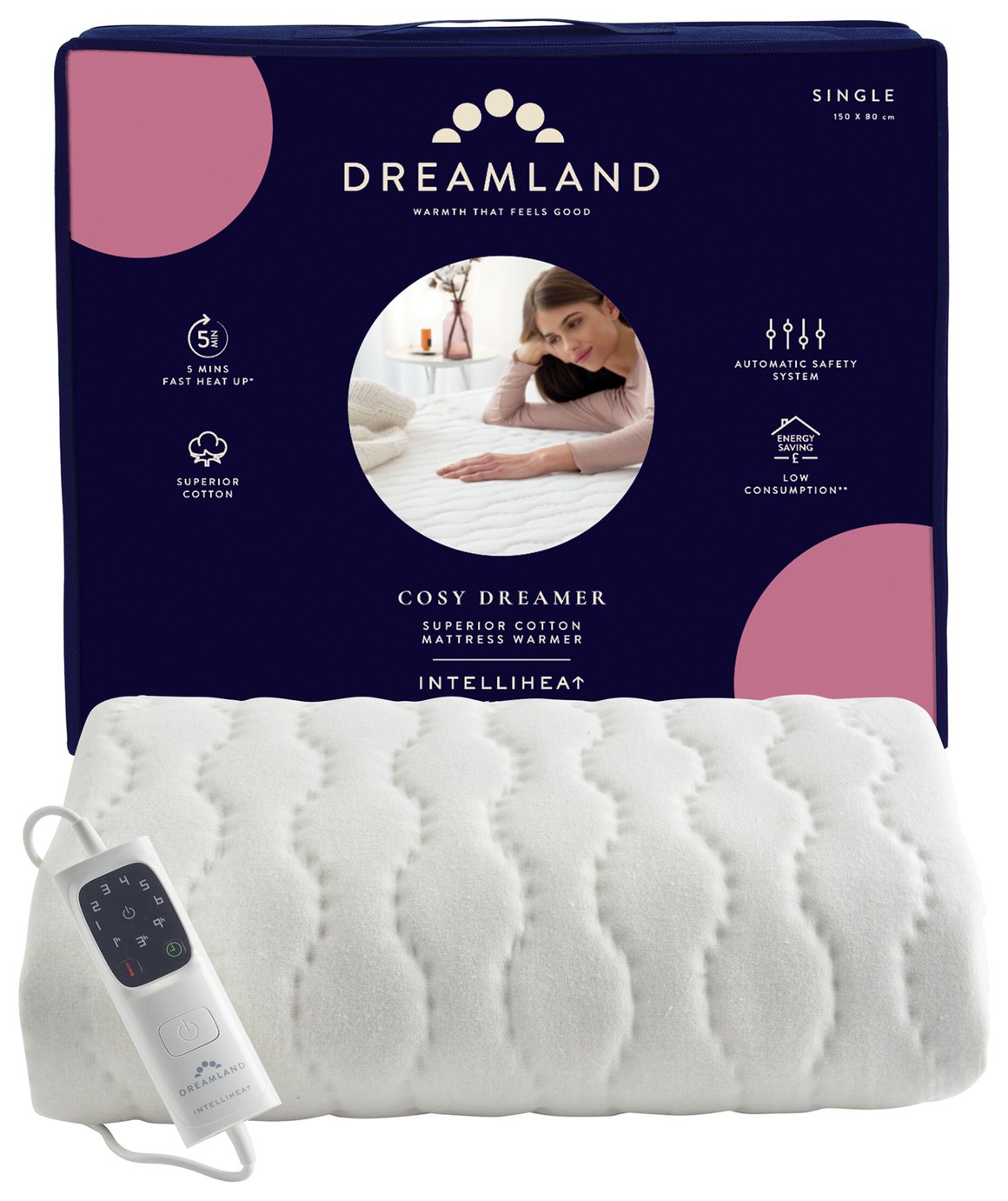 Dreamland Cosy Dreamer Electric Underblanket