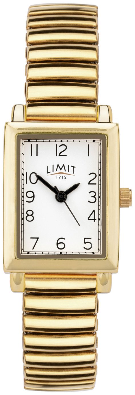 Limit Ladies Gold Plated Stainless Steel Bracelet Watch