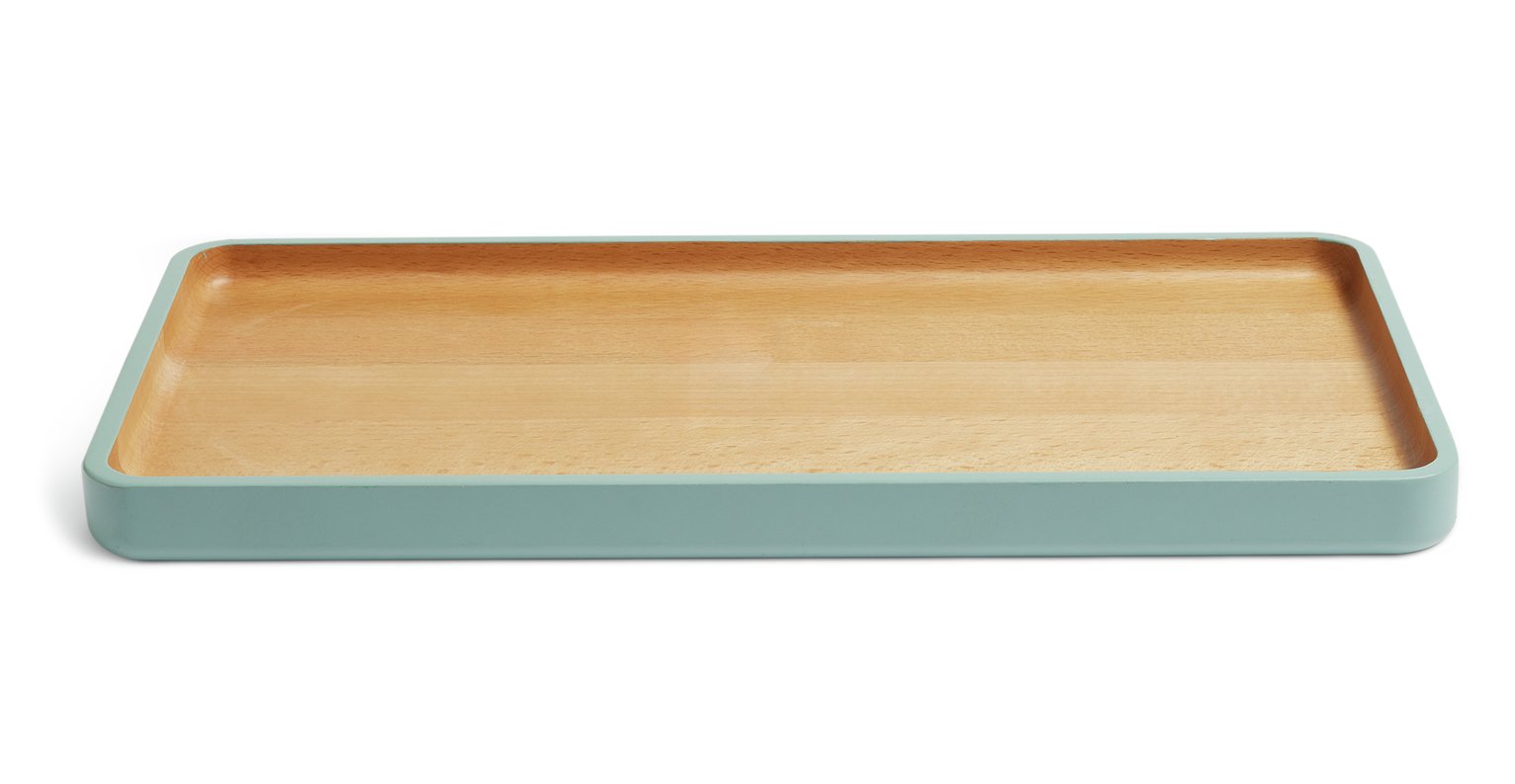 Habitat Beech Multifunctional Serving Platter - Blue