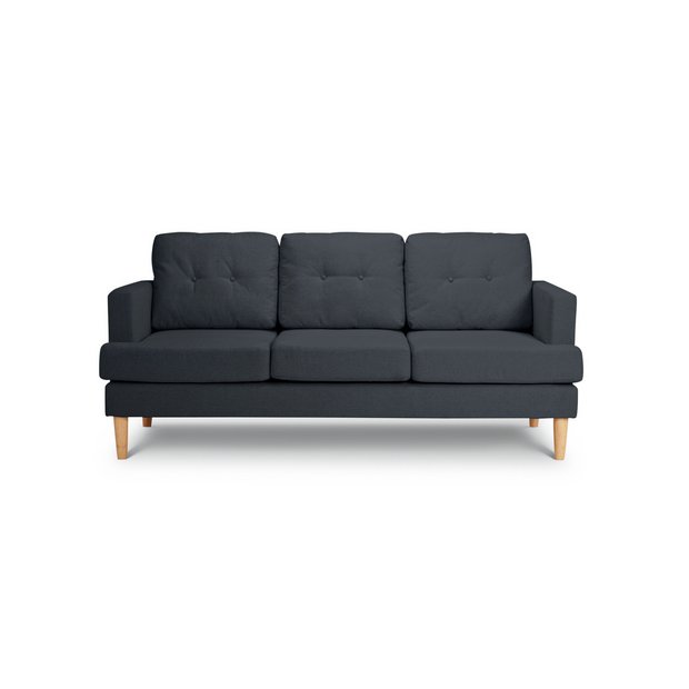 Argos home joshua left store corner sofa