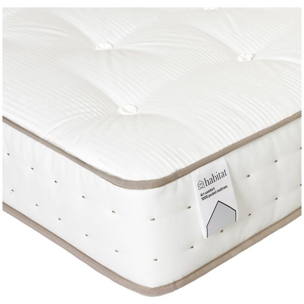 Buy Habitat Ari Natural 1000 Pocket Comfort Mattress Single Mattresses Argos