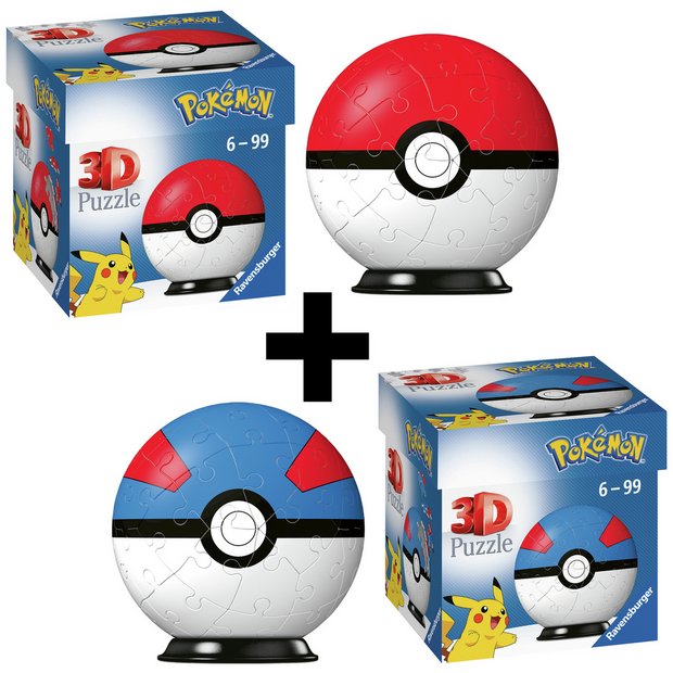 Puzzle 3D Bola Pokémon tienda online Puzzle 3D Bola Pokémon