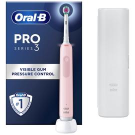 Oral-B Pro Series 3 3D White Electric Toothbrush - Pink