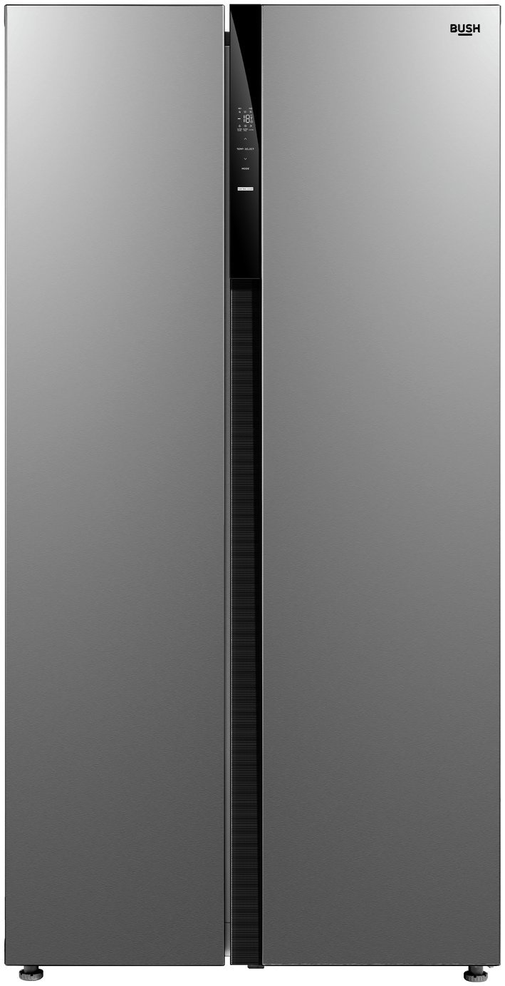 Bush MESBSX23E American Fridge Freezer - Stainless Steel