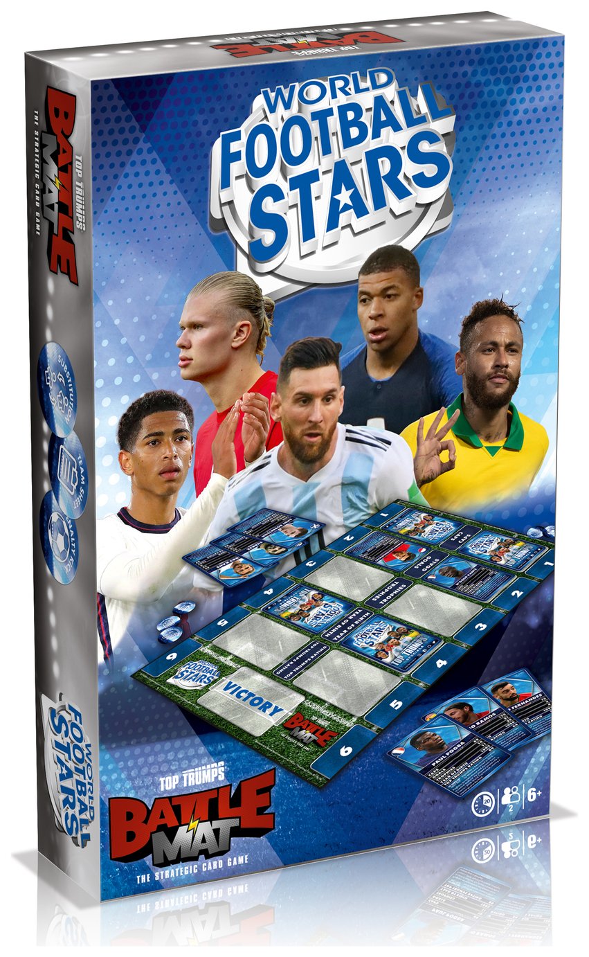 World Football Stars Top Trumps Battle Mat Tabletop Game