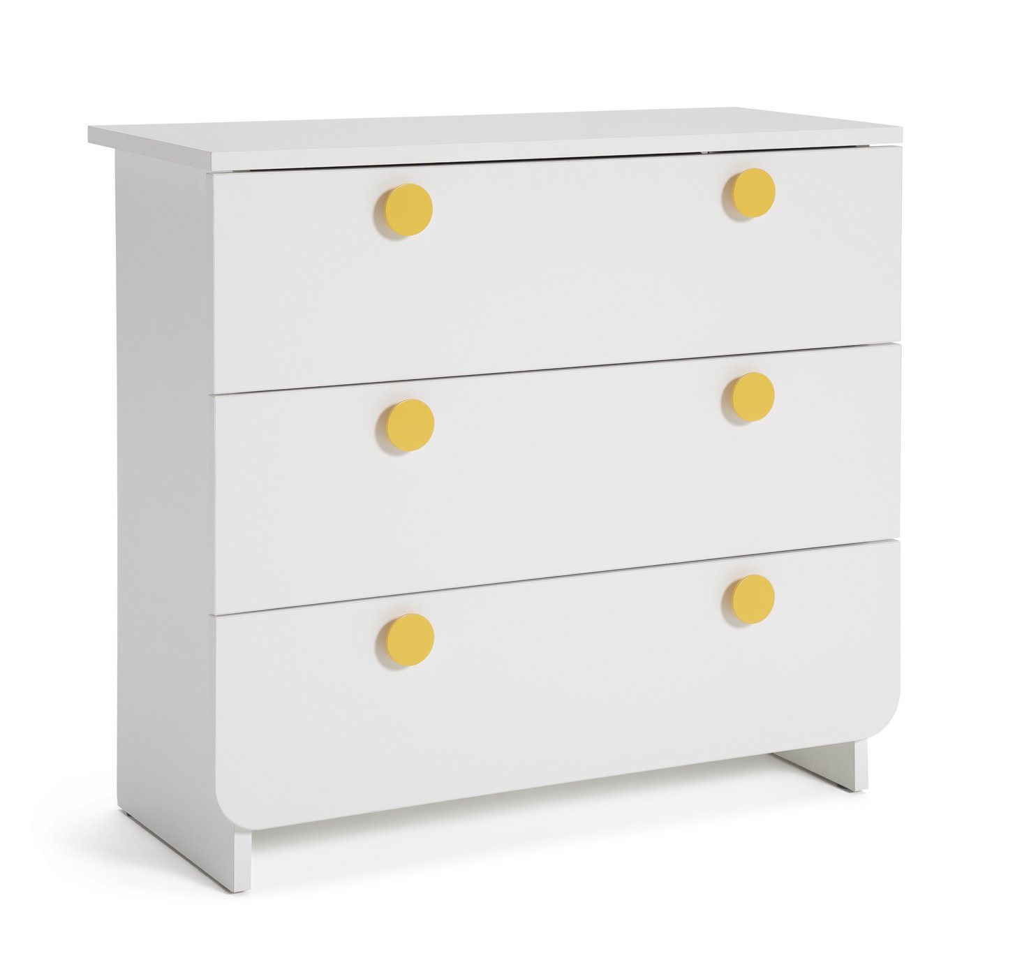 Habitat Kids Rudi 3 Chest of Drawers - White