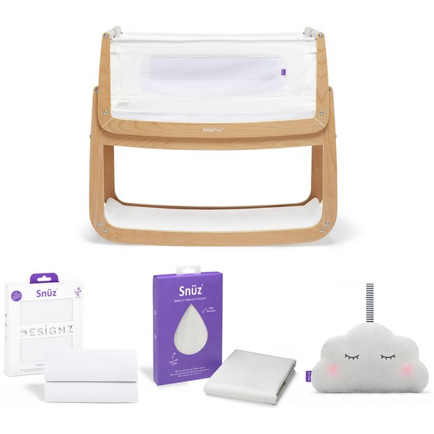 Buy SnuzPod 4 Bedside Crib Starter Pack Natural Cribs and moses baskets Argos