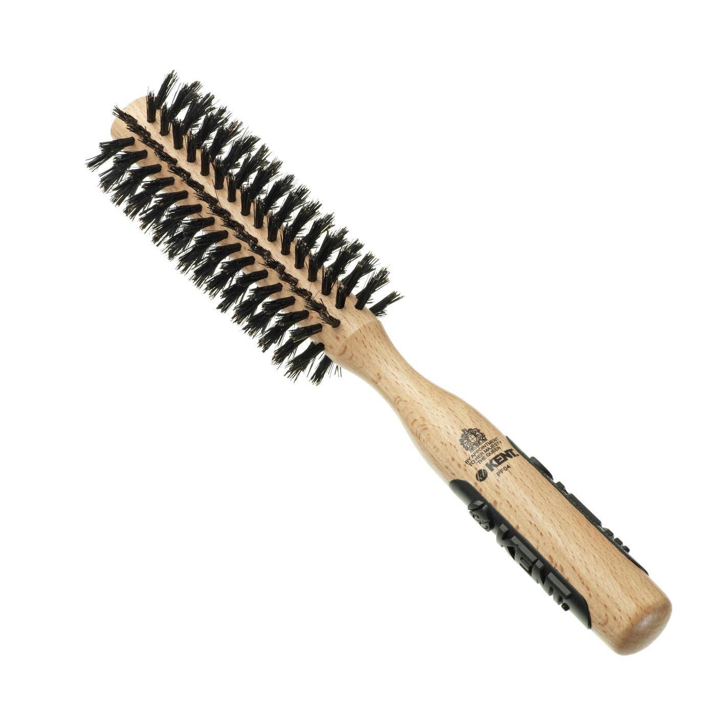 small round bristle hair brush