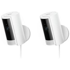 Ring Indoor Camera 2nd Gen - White Security Camera - 2 Pack