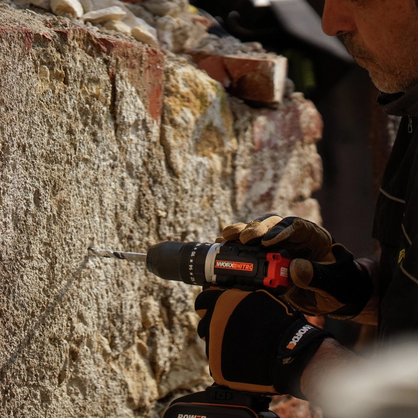 Worx WX355.1 Cordless Impact Drill - 20V