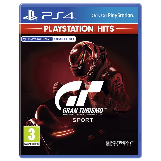 Gran Turismo Sport PS4 Hits Game