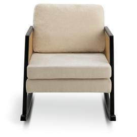 Wooden rocking best sale chair argos
