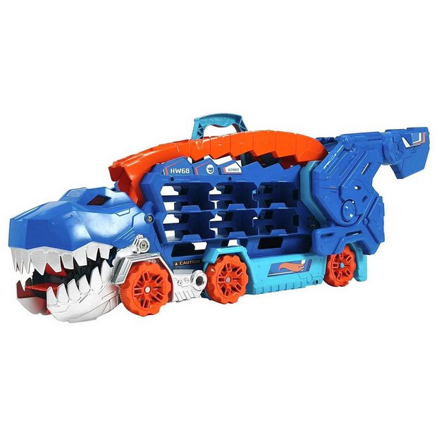 Product Review: Hot Wheels City Robo T-Rex Ultimate Garage