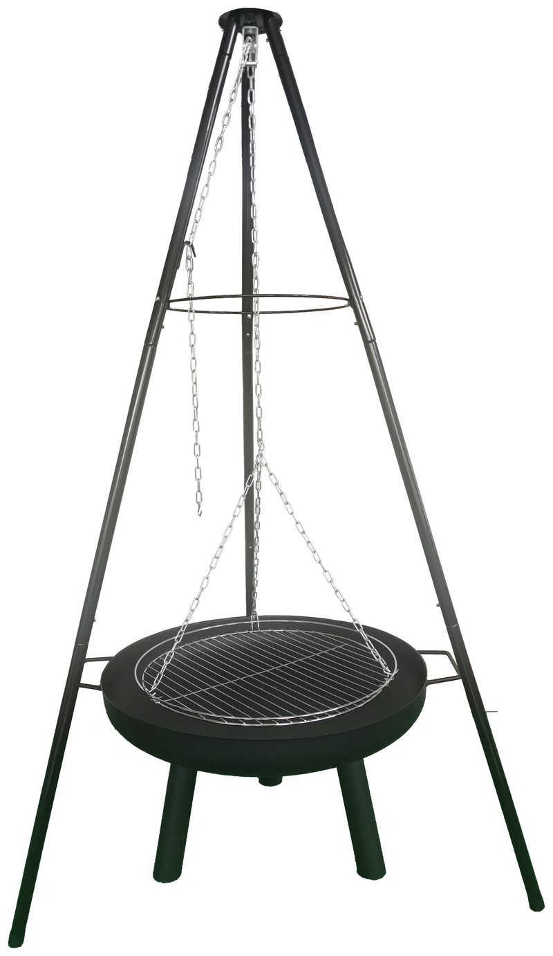 Argos Home Steel Firepit With Tripod 