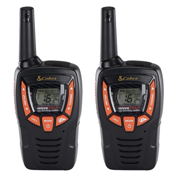 W'TOY Carabinieri Walkie Talkie, Multicolore, 7.5x7.5x1 cm, 37532