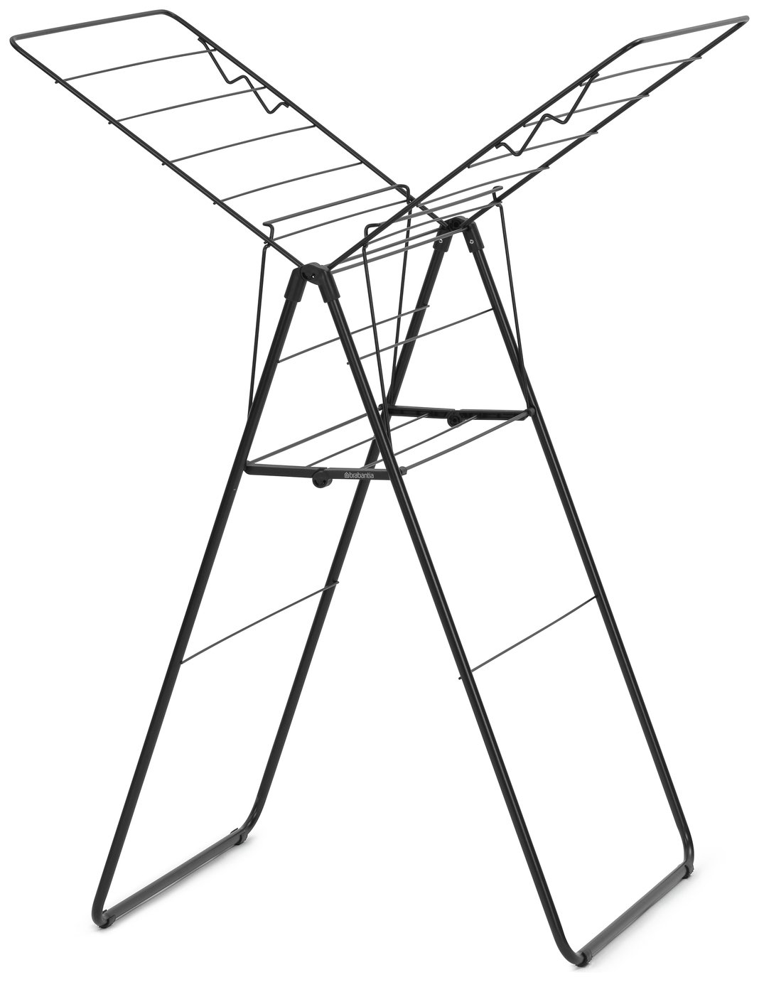 Brabantia 15m Hang On Clothes Airer - Black