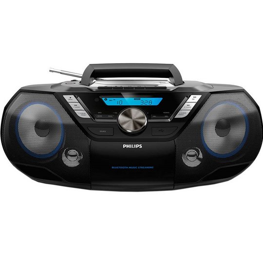 Philips AZB798 DAB+ Boombox Bluetooth CD Cassette Player