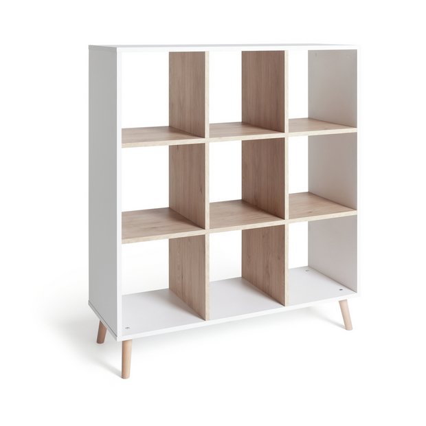 White shelving unit deals argos