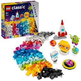 LEGO Classic Creative Space Planets with Toy Rocket 11037