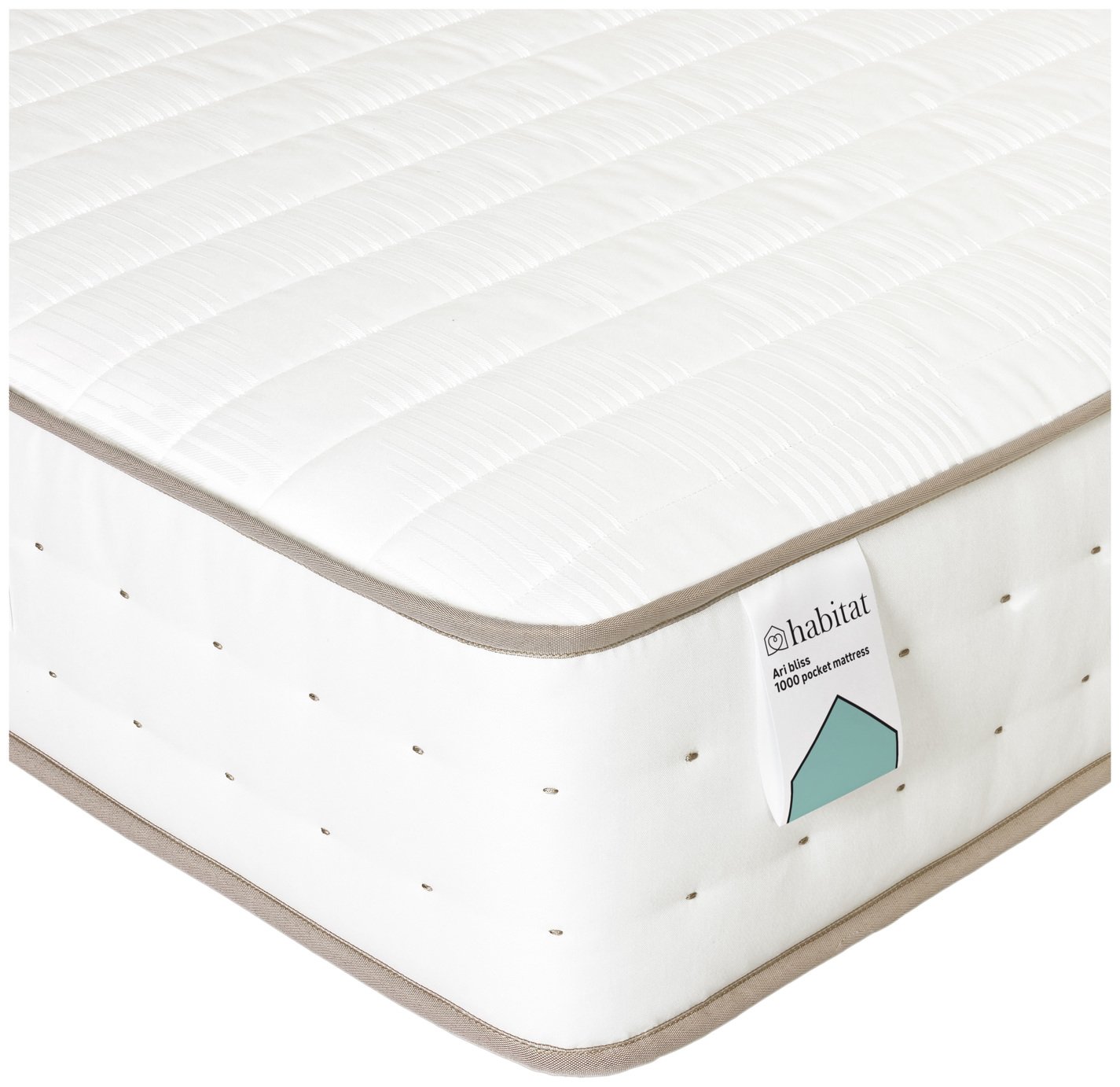 Habitat Ari Natural 1000 Pocket Bliss Mattress - Kingsize