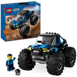 LEGO City Blue Monster Truck Toy Vehicle Playset 60402