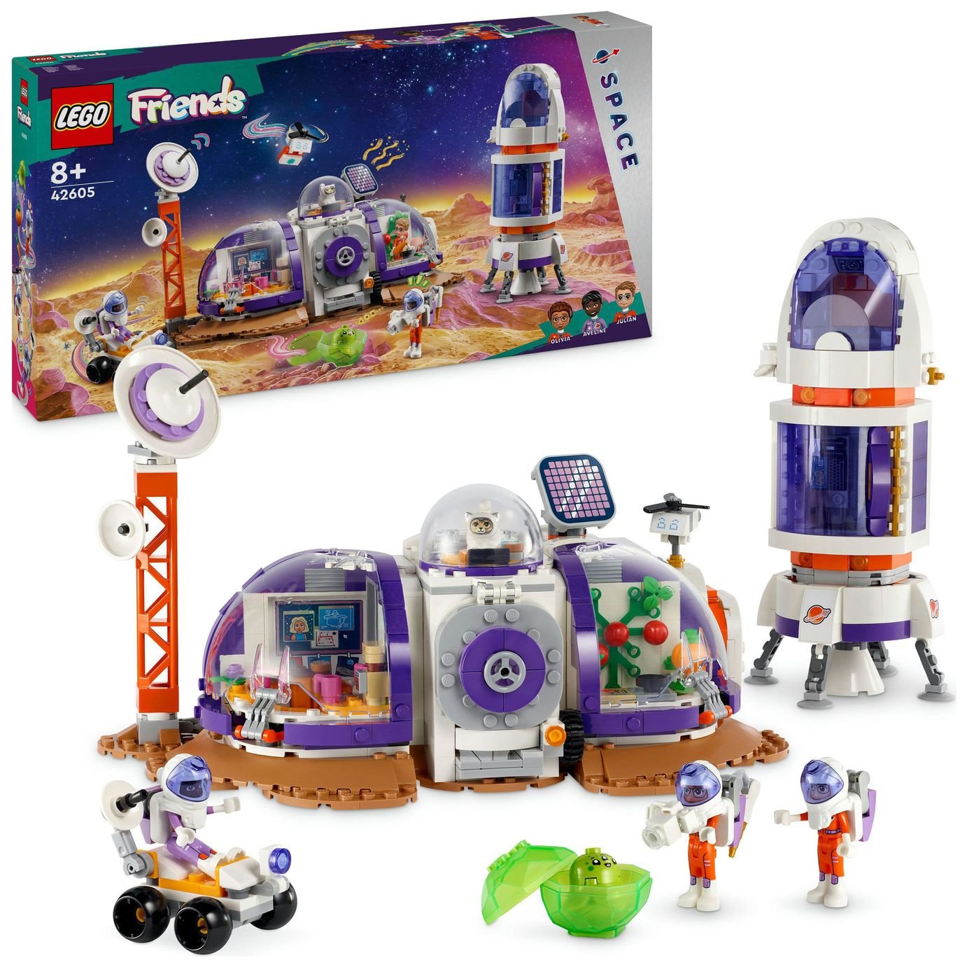 LEGO Friends Mars Space Base and Rocket Spaceship Toy 42605