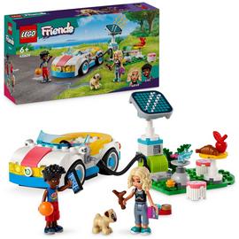 LEGO Friends Electric Car and Charger Vehicle Toy Set 42609