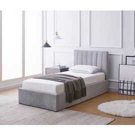 Argos Home Pandora Single End Lift Ottoman Bed - Grey