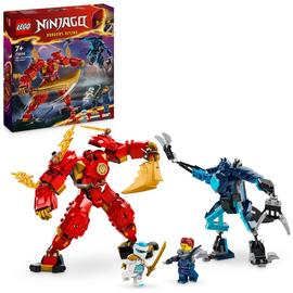 LEGO NINJAGO Kai's Elemental Fire Mech Ninja Toy Set 71808