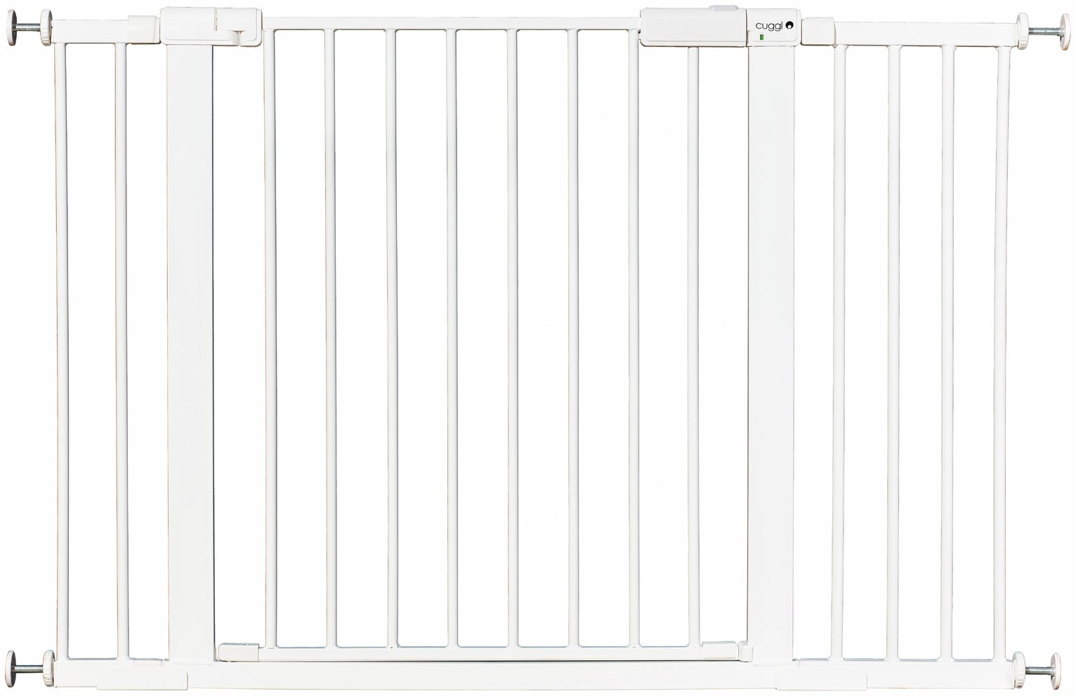 Cuggl Pressure Fit Extra Wide Safety Gate - White 