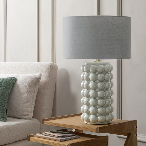 Argos bedside store lamps grey