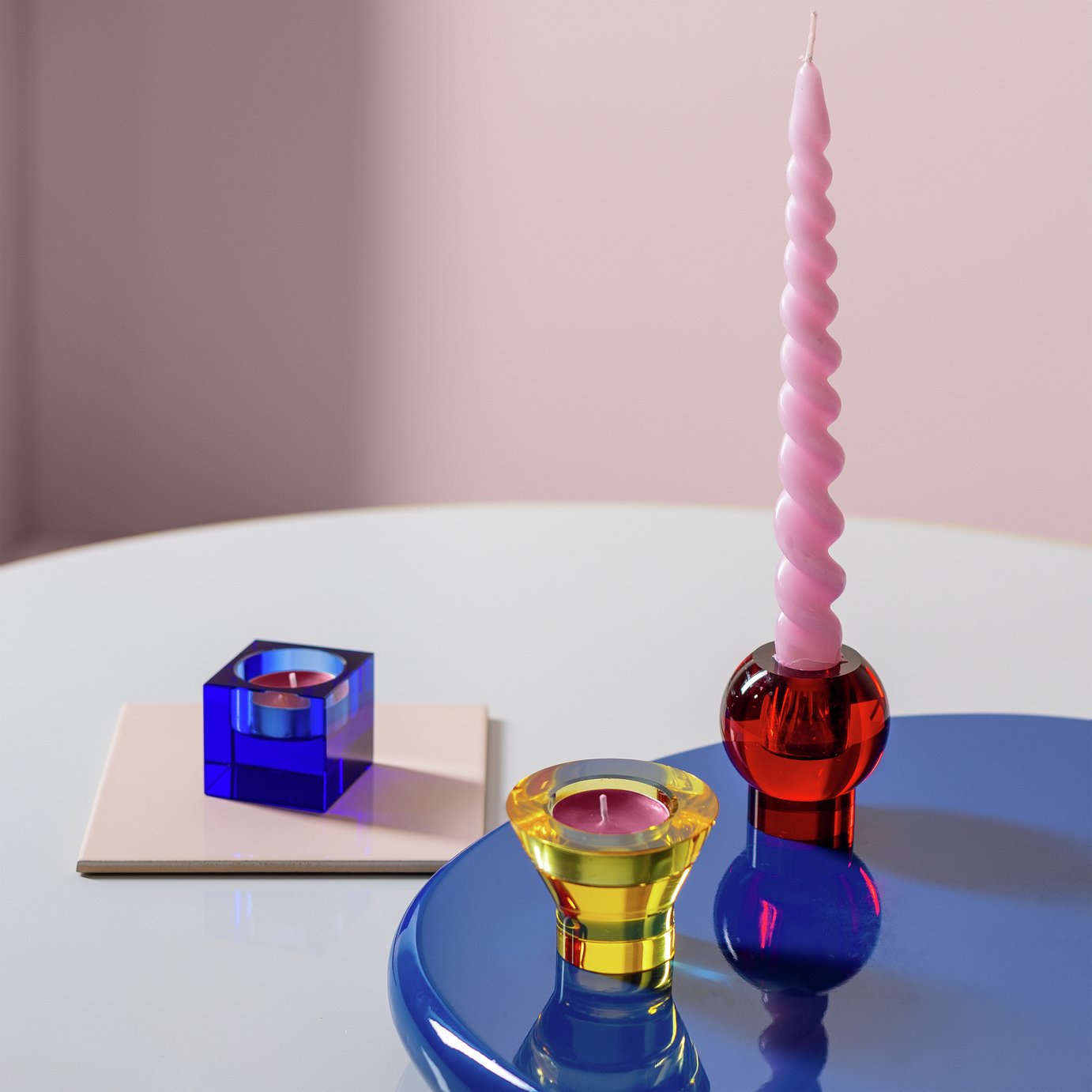 Habitat 60 Primario Stacking Candle Holder - Set of 3